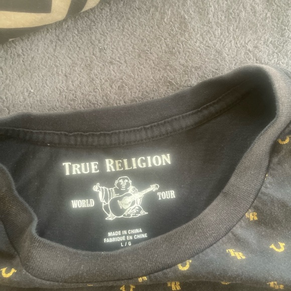 Men large true religion shirt - Picture 3 of 4